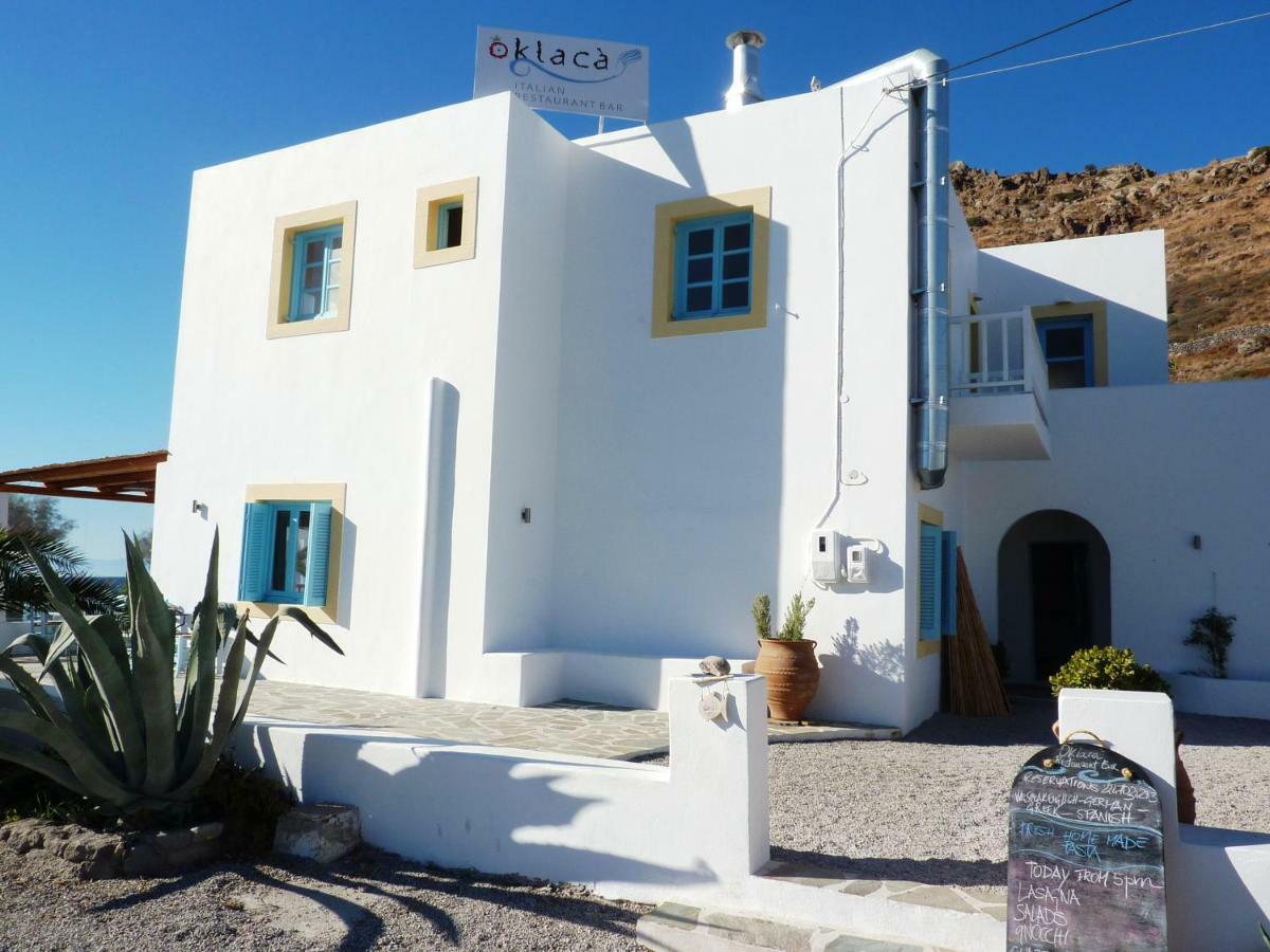 Oklaca Patmos Beach Rooms Skala  Luaran gambar