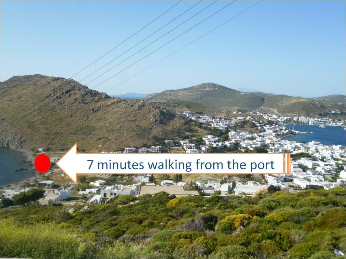 Oklaca Patmos Beach Rooms Skala  Luaran gambar